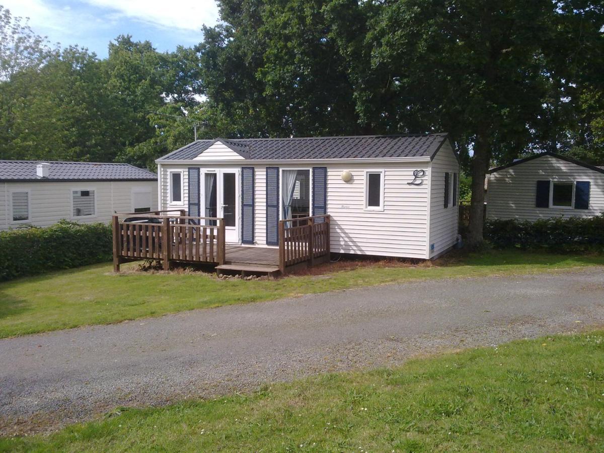 Camping Le Balcon De La Baie Saint-Marcan Exteriör bild
