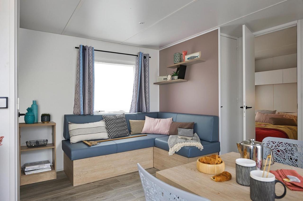 Camping Le Balcon De La Baie Saint-Marcan Exteriör bild