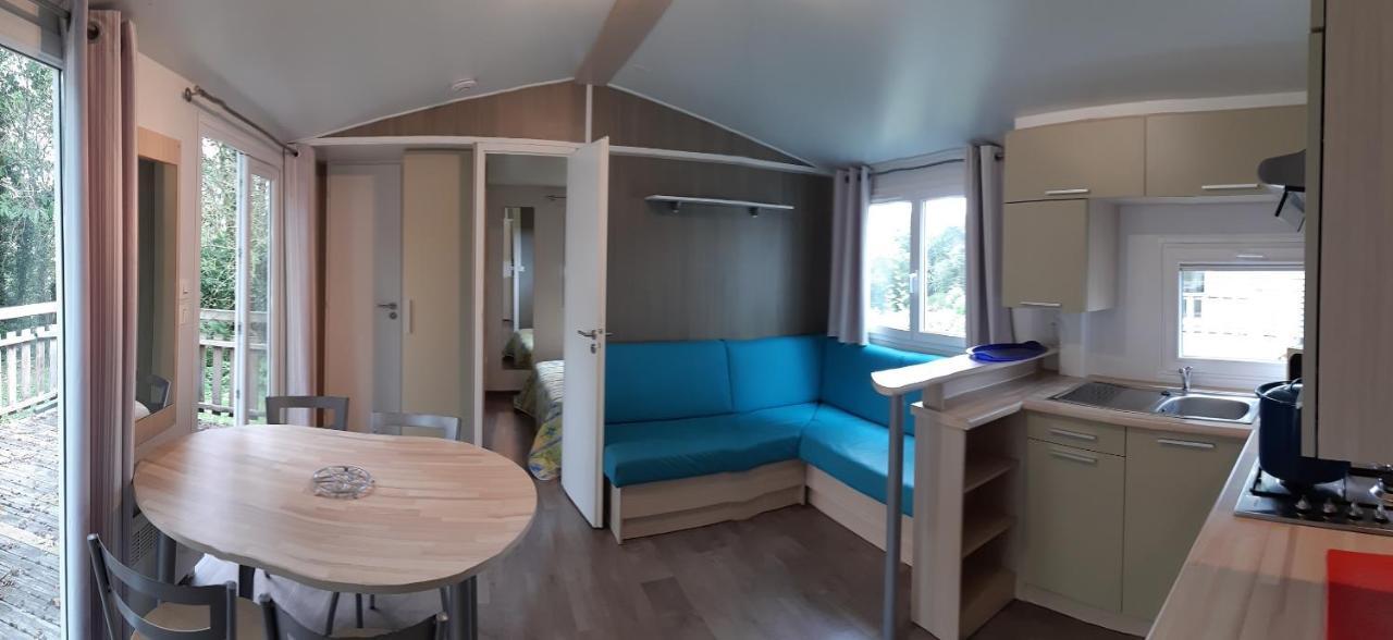 Camping Le Balcon De La Baie Saint-Marcan Exteriör bild